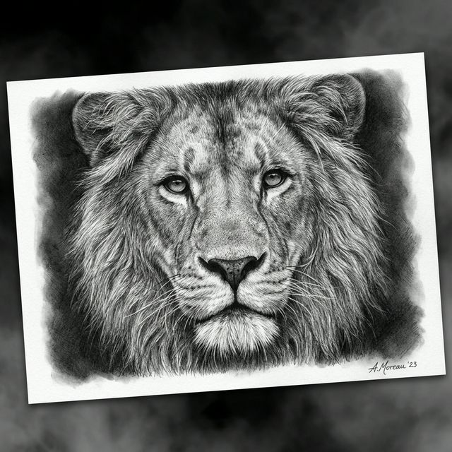 Childhood - Pencil Portrait